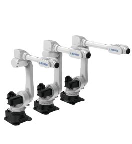 LR50-R2140/LR70-R2140 Industrial Robot Floor Installation 2146mm Motion